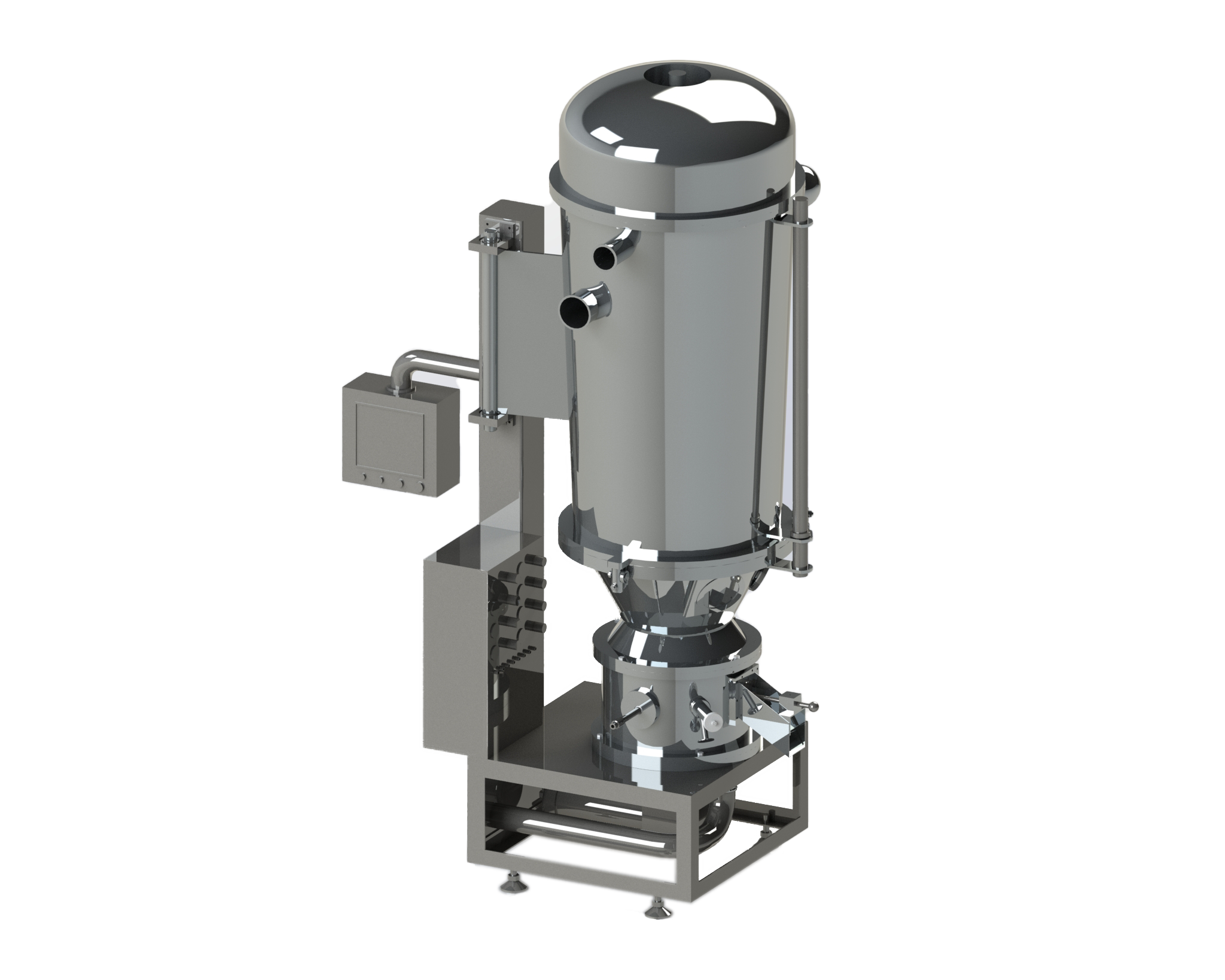 LBLX-400C 全封闭--离心式制粒干燥包衣机