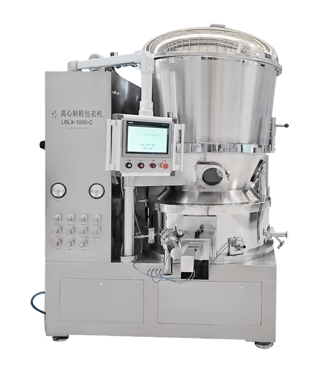 LBLX-1000C 全封闭--离心式制粒干燥包衣机